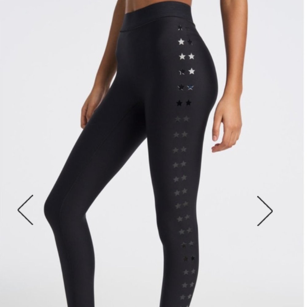 ULTRACOR Black Matte Star Knock Out Leggings XS
